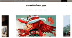 Desktop Screenshot of manifactory.com