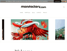 Tablet Screenshot of manifactory.com